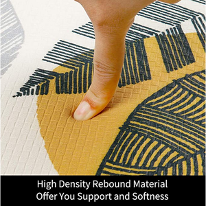 Revêtement en cuir PVC ergonomique anti-fatigue, tapis en mousse SBR, intérieur personnalisé doux pour une position debout prolongée au poste de travail - Product Image 4