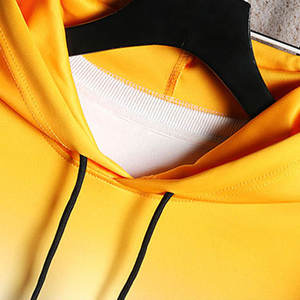 เสื้อฮู้ดผู้ชายผ้าฝ้ายผสมขนาดพิเศษ - Product Image 3