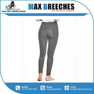 Culotte d'équitation à fond intégral et taille haute OEM multicolore meilleure qualité de vêtements d'équitation meilleure vente du fabricant haut - Product Image 4