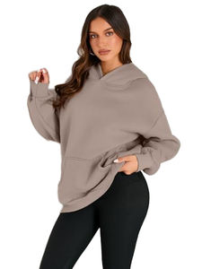 Customize Cropped Hoodie Woman OEM Yoga Sports Workout Cropped Hoodie for Women <b>Cheap</b> Cropped Zip up Hoodie Woman - Product Image 3