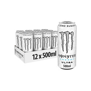 Boisson énergétique MonSter Ultra Blue à faible teneur en glucides, au goût délicieux avec ingrédients énergisants, disponible en sac, emballage en vrac - Product Image 5