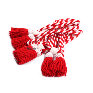 Cordones de sombrero ceremonial ligeros directos de fábrica con alambre de lingotes, cordón de sombrero de oficial al por mayor para uniformes - Product Image 6