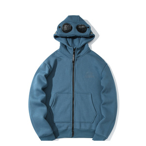 2025 automne/hiver nouveau décontracté Couple lunettes à capuche et sweat mode haute rue hommes et femmes vêtements - Product Image 4