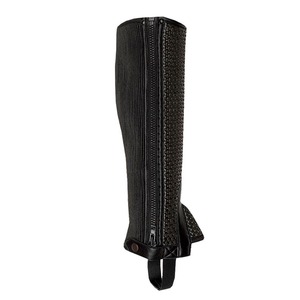 Chaps d'équitation sur mesure de haute qualité, fins, respirants, nouveau style western, multi-usages, en cuir véritable pour adultes - Product Image 3