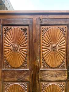 Armarios de cocina Almirah de madera de tamaño mediano elegantes clásicos de lujo antiguos modernos - Product Image 4