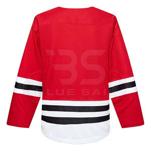 Camiseta cómoda de hockey sobre hielo con cuello redondo, diseñada para largas sesiones de entrenamiento, jersey para jugador de hockey sobre hielo - Product Image 2