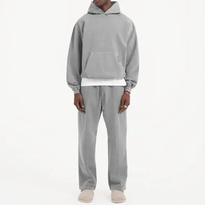 Ensemble survêtement décontracté à capuche personnalisé, pantalon de survêtement ample, jogging, survêtement surdimensionné pour hommes - Product Image 6