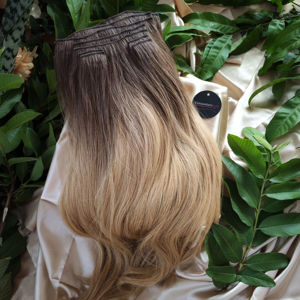 ผมบริสุทธิ์ทำจากหนังศีรษะแบบคลิปหนีบในเวียดนาม - Product Image 1