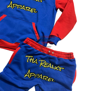 Conjunto de Sudadera con capucha Fce de poliéster de talla grande para hombre y mujer, pantalón de chándal con logotipo impreso para correr en invierno para equipos deportivos - Product Image 2