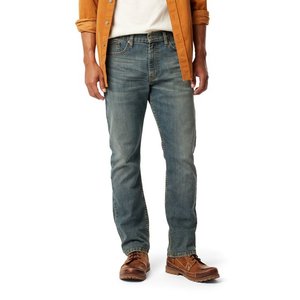 กางเกงยีนส์สีเทาดำสำหรับผู้ชายสีดำฤดูใบไม้ร่วงสีดำสีน้ำเงินเข้มกางเกงยีนส์ผู้ชายกางเกงยืดผ้าฝ้าย Caaual แบบคลาสสิกขนาด40 42 44 - Product Image 1