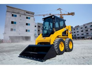Used Original <b>CAT</b> 216B3 and 226B3 Skid Steer Loaders Backhoe and Front Loader with Core Pump Components - Product Image 3