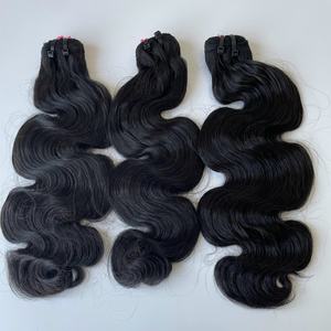 Extensiones de cabello humano virgen crudo ondulado corporal de alta calidad Máquina de cabello chino profesional de tendencia caliente del fabricante de Vietnam - Product Image 2