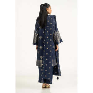 Conjunto de Traje Jacquard Teñido para Mujer IUSTKSD-1215, 3 Piezas, Atuendo Elegante - Product Image 4