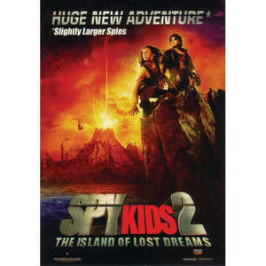 Póster de diseño vintage de la película Spy Kids 2: La isla de los sueños perdidos - Product Image 1