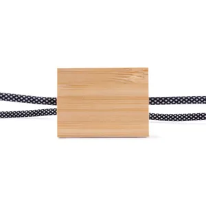 Cavo di Ricarica Ecologico in Bambù, Gadget USB Promozionale di Haaw - Product Image 3