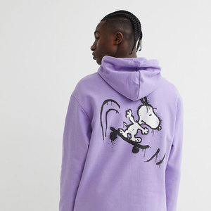 Sudadera con capucha corta para hombre, 100% algodón, corte holgado, hombros caídos, con media cremallera, logotipo personalizado, OEM, estilo urbano, venta al por mayor - Product Image 6