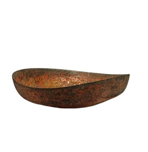 Bol à bougie Antique en métal patine, bol à bougie de haute qualité pour maison et usage domestique, meilleure vente - Product Image 1