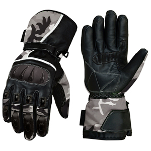 Guantes de moto de piel de vaca auténtica 100% transpirables de último diseño personalizados más vendidos al por mayor con pantalla táctil - Product Image 6