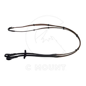 Riendas de caballo de cuero genuino de alta calidad para uso ecuestre Riendas de caballo ecuestre de cuero personalizadas - Product Image 3