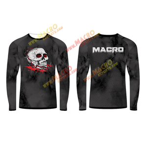 Digital Print Compression Wear Custom Made Mma Bjj Rashguard <b>Long</b> Sleeve <b>Mens</b> Sports T-Shirt Compression <b>Shorts</b> Rash Guard - Product Image 4