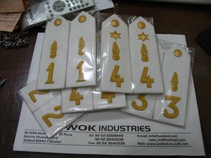 Écusson de broderie avec logo personnalisé Épaulettes d'épaule en coton/nylon/polyester Combinaison de travail uniforme Équipement de défense personnelle - Product Image 2