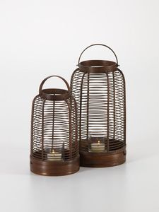 Farol de Hierro Negro Diseñado para Decoración Interior Minimalista que Brinda un Brillo Cálido y Suave con un Acabado Moderno y Elegante - Product Image 3