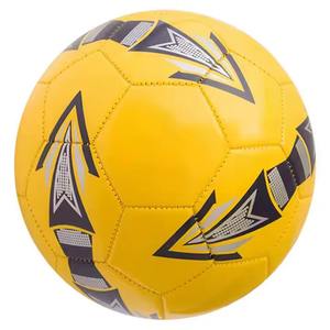 Balón de Fútbol Profesional Cosido a Máquina, Nuevo, Duradero, para Entrenamiento en Interiores/Exteriores, Hecho de Cuero PU, con Logotipo Personalizado - Product Image 1