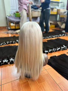 วิกผมแท้เวียดนามความหนาแน่นสูงสำหรับผู้หญิงผ้าเดี่ยวสไตล์ธรรมชาติ - Product Image 3