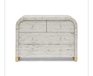 โต๊ะคอนโซลน้ำตกแบบฝังกระดูกสำหรับห้องนอนอพาร์ทเมนต์ห้องนั่งเล่นห้องอาหารโรงแรมเฟอร์นิเจอร์ - Product Image 1