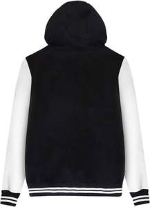 Chaqueta universitaria de béisbol de lana de algodón personalizada para hombre - Product Image 4