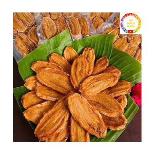 Natural Sun Dried Banana Chewy Sweet Snack Export Supplier Vietnam - Product Image 1