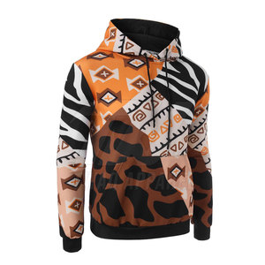 Nueva llegada al por mayor precio de sublimación sudaderas con capucha de gran tamaño pulóver básico hombres sublimación sudaderas con capucha - Product Image 4