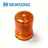 Feux de signalisation d'urgence à LED Amber haute luminosité 12V 24V pour camions lourds, chariots élévateurs, balise de sécurité, lumière d'avertissement