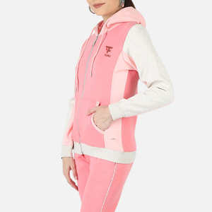 Conjunto Deportivo de Sudadera con Capucha para Mujer, Unisex, Resistente al Viento, Transpirable, Grueso, para Invierno, con Logotipo Personalizado, Material de Poliéster/Algodón - Product Image 5