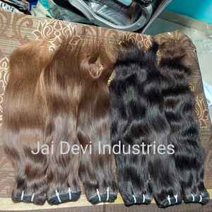 Prix de gros d'usine Bundle de cheveux indiens bruts, 100% extensions de cheveux humains, vendeurs de cheveux bruts cheveux indiens vierges naturels - Product Image 1