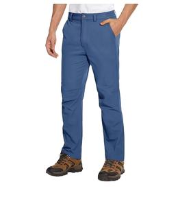 Pantalons décontractés pour hommes, logo personnalisé, taille mi-haute, légers, bouton plat, taille XL, fermeture éclair, vente en gros, livraison directe - Product Image 6
