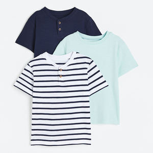 Ensemble de vêtements pour enfants en coton à séchage rapide T-shirt et short d'été décontractés pour garçons et filles Ensemble à manches courtes pour bébé - Product Image 3