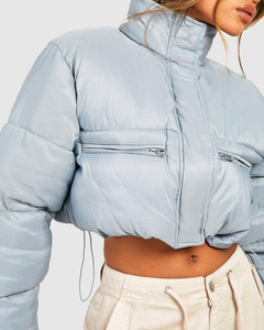 Vente en gros de bouffantes d'hiver pour femmes en vrac Vêtements d'extérieur rembourrés isolés élégants, manteaux chauds et légers, fournisseur de vêtements de mode - Product Image 2