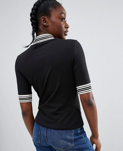 Factory Direct Women's Lightweight 100% Cotton T Shirt Fitted Production Factory Screen Print Embroidery Service - Product Image 2