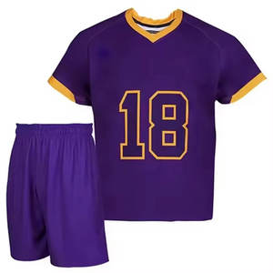 Uniforme de lacrosse impreso personalizado del proveedor al por mayor, conjunto corto de Jersey, uniforme de lacrosse de nuevo diseño - Product Image 1