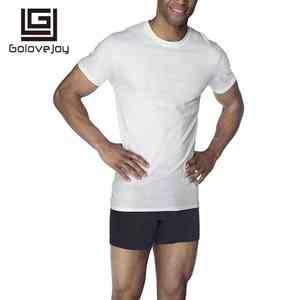 Logo personnalisé T-shirt épais T-shirts vierges surdimensionnés 250gsm coton épais 100% coton T-shirt pour hommes - Product Image 3