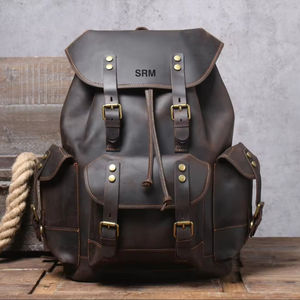 Cuir véritable Vintage pour les sacs à dos des femmes de créateur LBK-0075 - Product Image 1