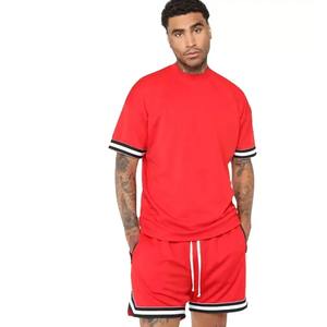 Conjuntos de Verano para Hombre de Alta Calidad, Transpirables, Casuales, Polo y Pantalones Cortos, Tela Satén, Secado Rápido, Colores Sólidos Personalizables, 100% Algodón - Product Image 4