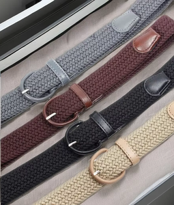 Ceinture de golf élastique tressée unisexe en nylon et polyester, style décontracté, OEM, ODM pour hommes et femmes, BLT40 A3 - Product Image 6