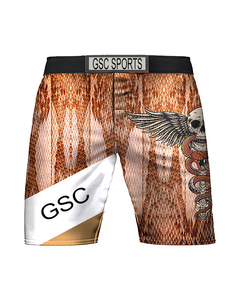 Short de boxe MMA imprimé par sublimation avec matériau de haute qualité et design imprimé, créez votre propre short MMA - Product Image 3