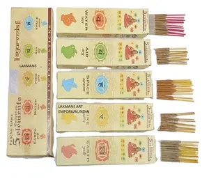 Neue beliebte Sri Chakra Marke 5 Elemente Parfümierte Masala hand gerollte Räucher stäbchen Großhandel aus Indien