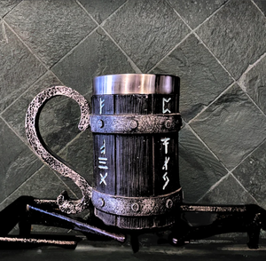 Tasses à boire vikings de haute qualité, cadeau d'anniversaire, cadeau pour mari, cadeau pour couple, cadeaux de Noël - Product Image 1