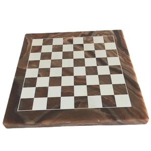 Tablero de Ajedrez de Mármol Ónix Sólido y Pesado, Tablero de Ajedrez Griego Vintage, Tablero de Ajedrez de Mármol de Lujo - Product Image 1