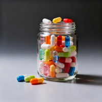 Granulés remplis de capsules dures/molles Certifié Halal Fabricant OEM Certificat GMP pour les marques privées