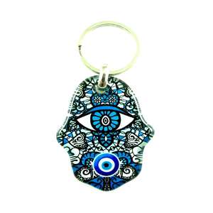 Llavero de Cristal con Ojo Turco Moderno DAFNI BIG PAZAR - Regalo Promocional Novedoso - Product Image 5